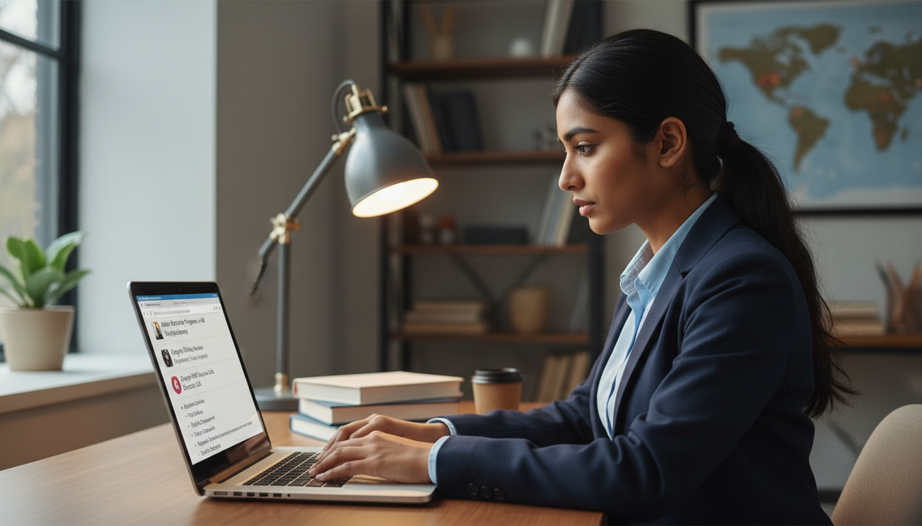 IMG researching residency visa sponsorship online IMG researching residency visa sponsorship online - non-US citizen IMG for H-1B Sponsorship Programs for Non-US Citizen IMG i