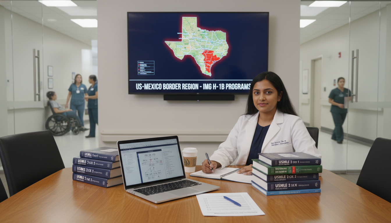 International medical graduate planning H-1B pathway for Texas border residency International medical graduate planning H-1B pathway for Texas border residency - non-US citizen IMG for H-1B Sponsorship Pro