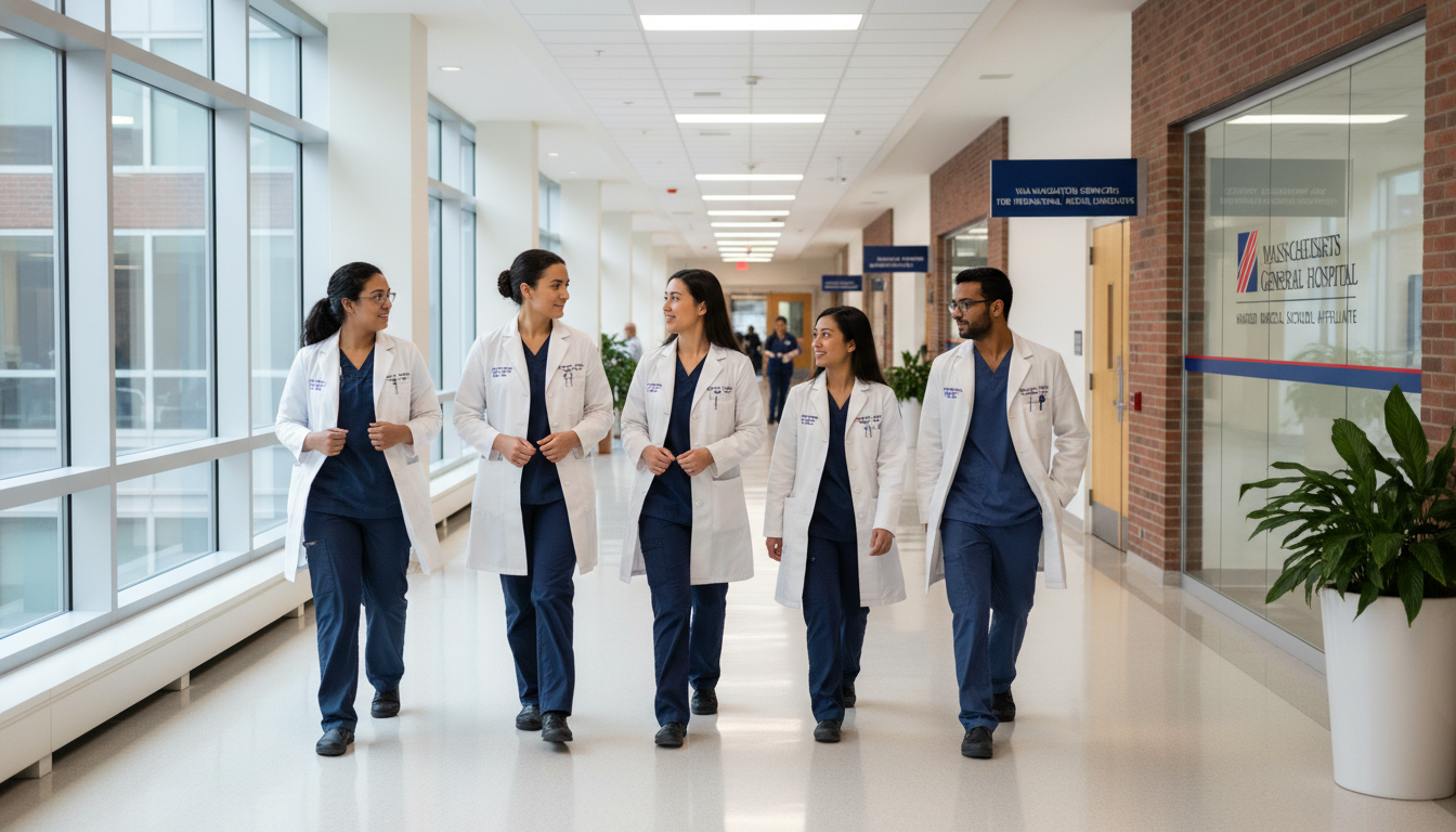 Boston teaching hospital setting with international residents Boston teaching hospital setting with international residents - non-US citizen IMG for Visa Navigation for Residency for Non-