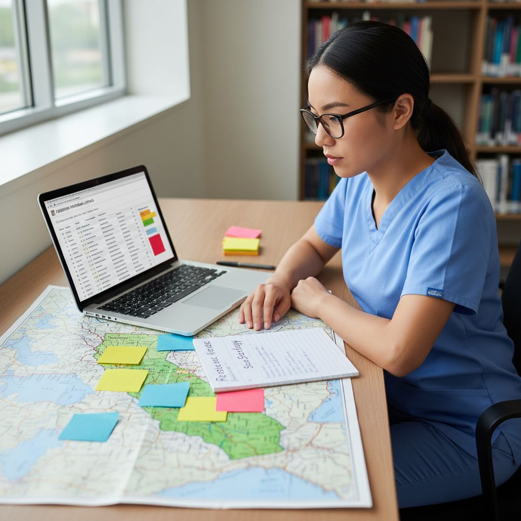 Map and planning session for IMG geographic flexibility in residency applications Map and planning session for IMG geographic flexibility in residency applications - non-US citizen IMG for Geographic Flexibi