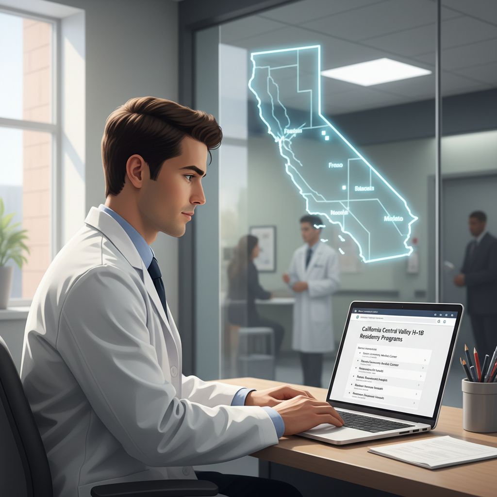 Navigating H-1B Sponsorship for Non-US Citizen IMGs in California's Central Valley
