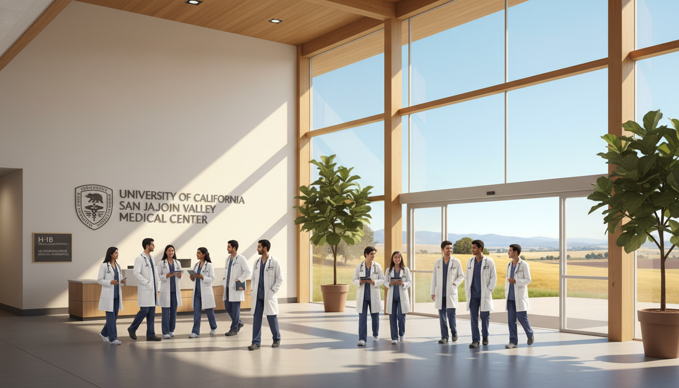 Central Valley teaching hospital with international residents Central Valley teaching hospital with international residents - non-US citizen IMG for H-1B Sponsorship Programs for Non-US C