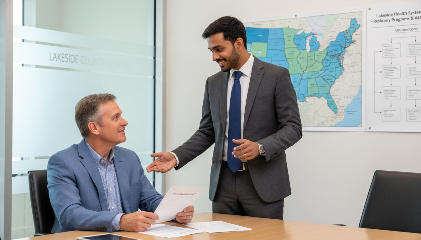 International medical graduate interviewing at a county hospital residency program International medical graduate interviewing at a county hospital residency program - non-US citizen IMG for Geographic Flexib