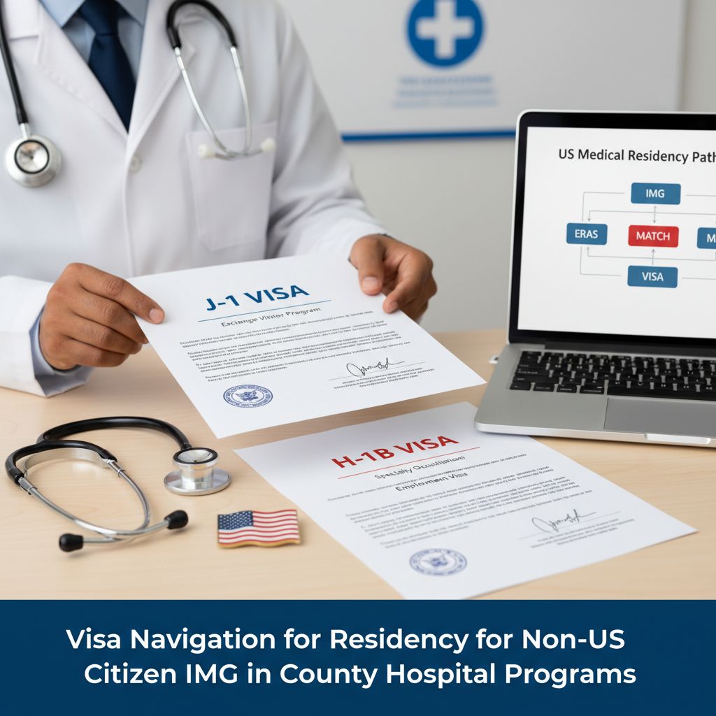 Comparison of J-1 and H-1B visa options for non-US citizen IMGs Comparison of J-1 and H-1B visa options for non-US citizen IMGs - non-US citizen IMG for Visa Navigation for Residency for No