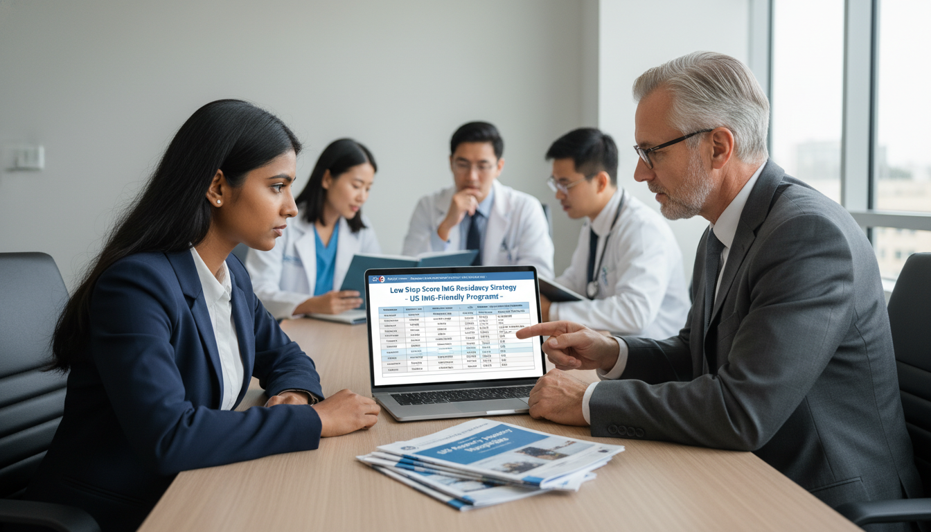 Strategic Guide for Non-US Citizen IMGs with Low Step Scores