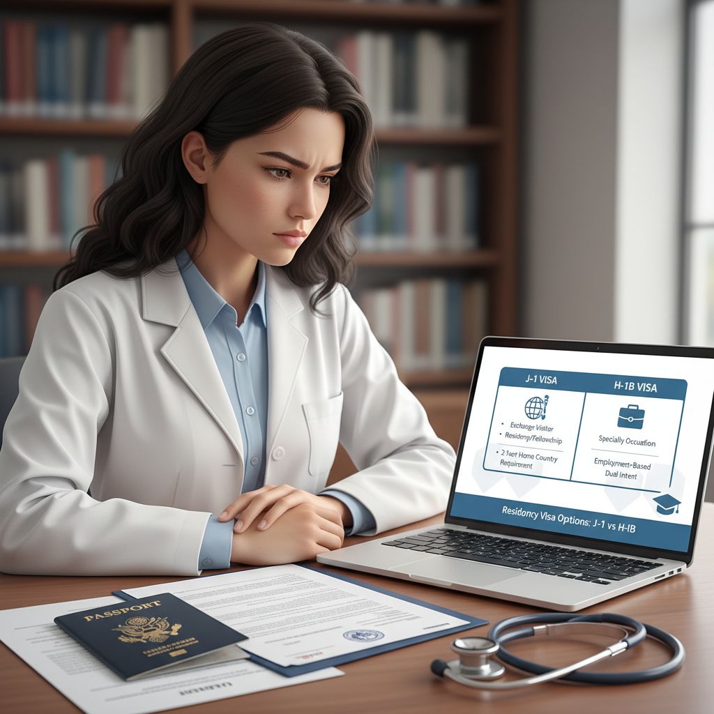 International medical graduate comparing J-1 and H-1B visa options International medical graduate comparing J-1 and H-1B visa options - non-US citizen IMG for Visa Navigation for Residency for