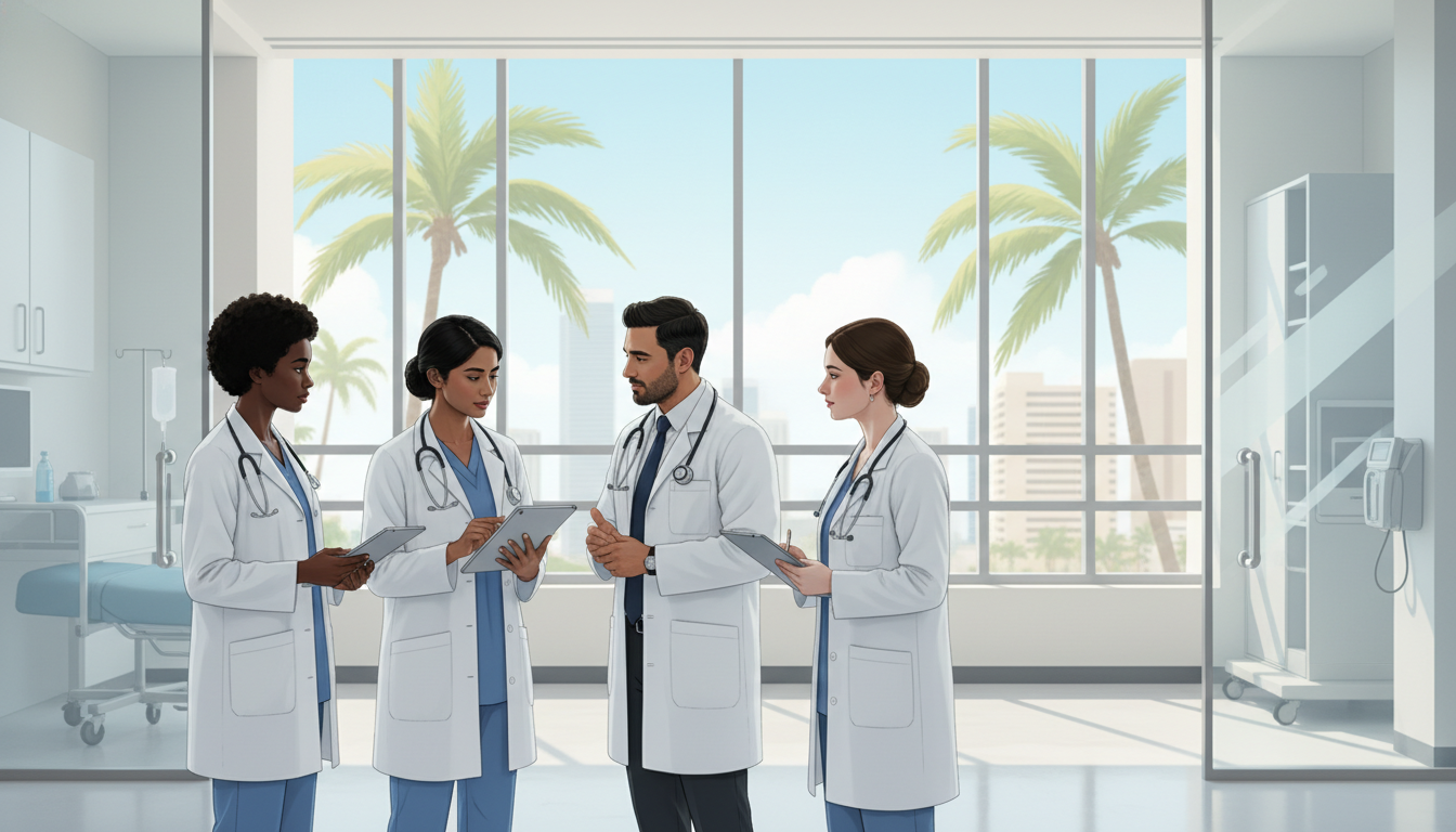 International medical graduate on US clinical rotation in Miami hospital - non-US citizen IMG for Low Step Score Strategies f