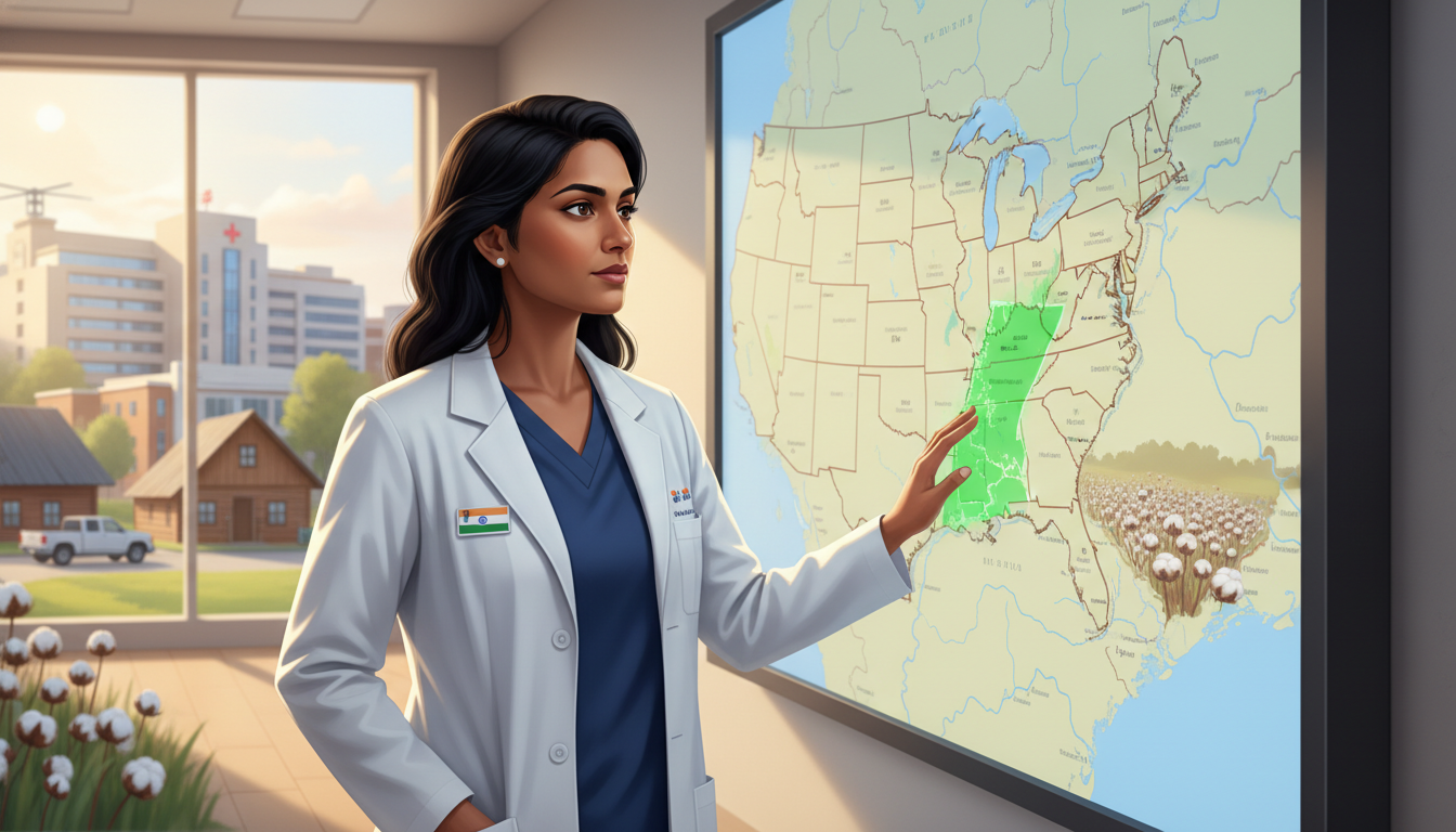 Mastering Geographic Flexibility for Non-US Citizen IMGs in Mississippi Delta