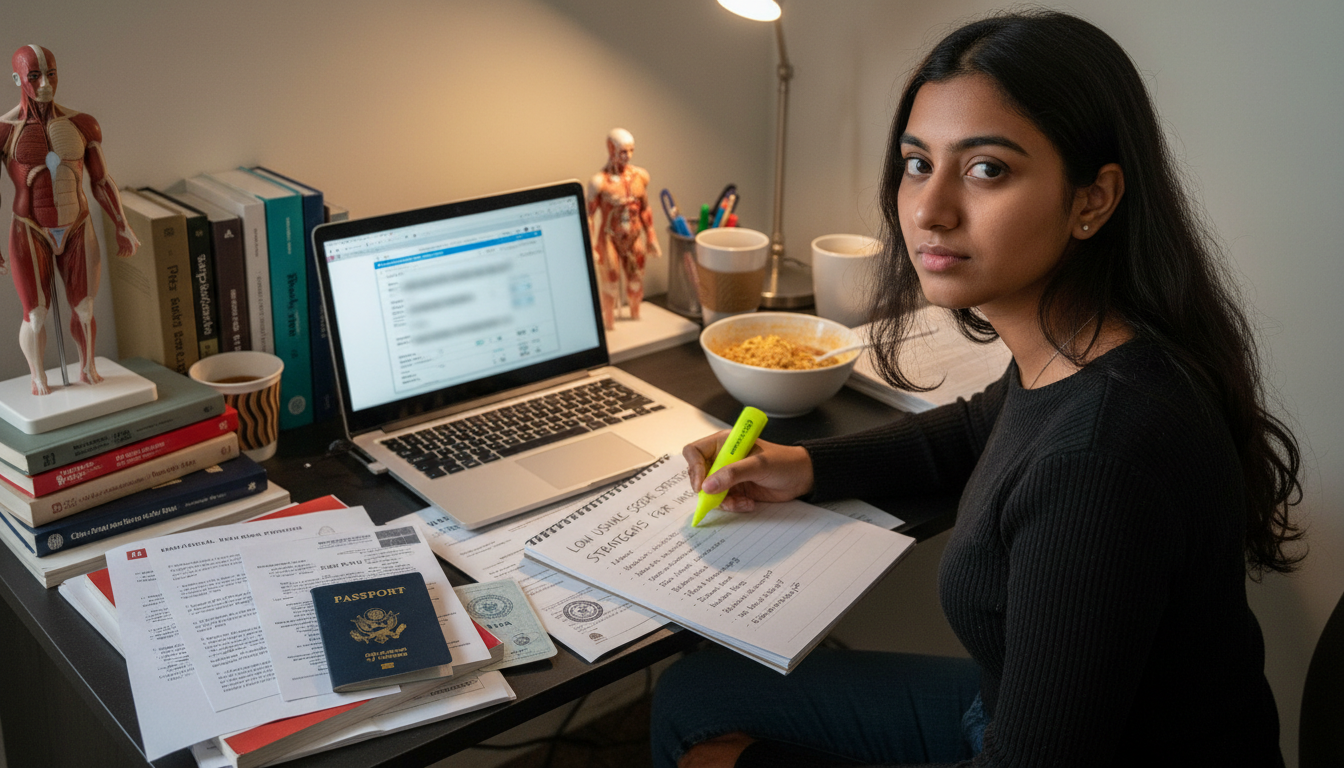 International medical graduate reviewing USMLE scores and planning a residency application strategy - non-US citizen IMG for