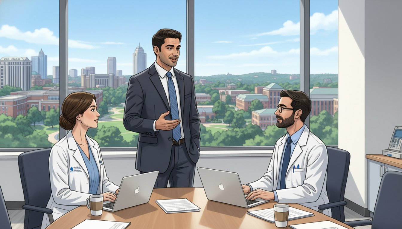 IMG resident interviewing at a North Carolina residency program IMG resident interviewing at a North Carolina residency program - non-US citizen IMG for Geographic Flexibility for Non-US Ci