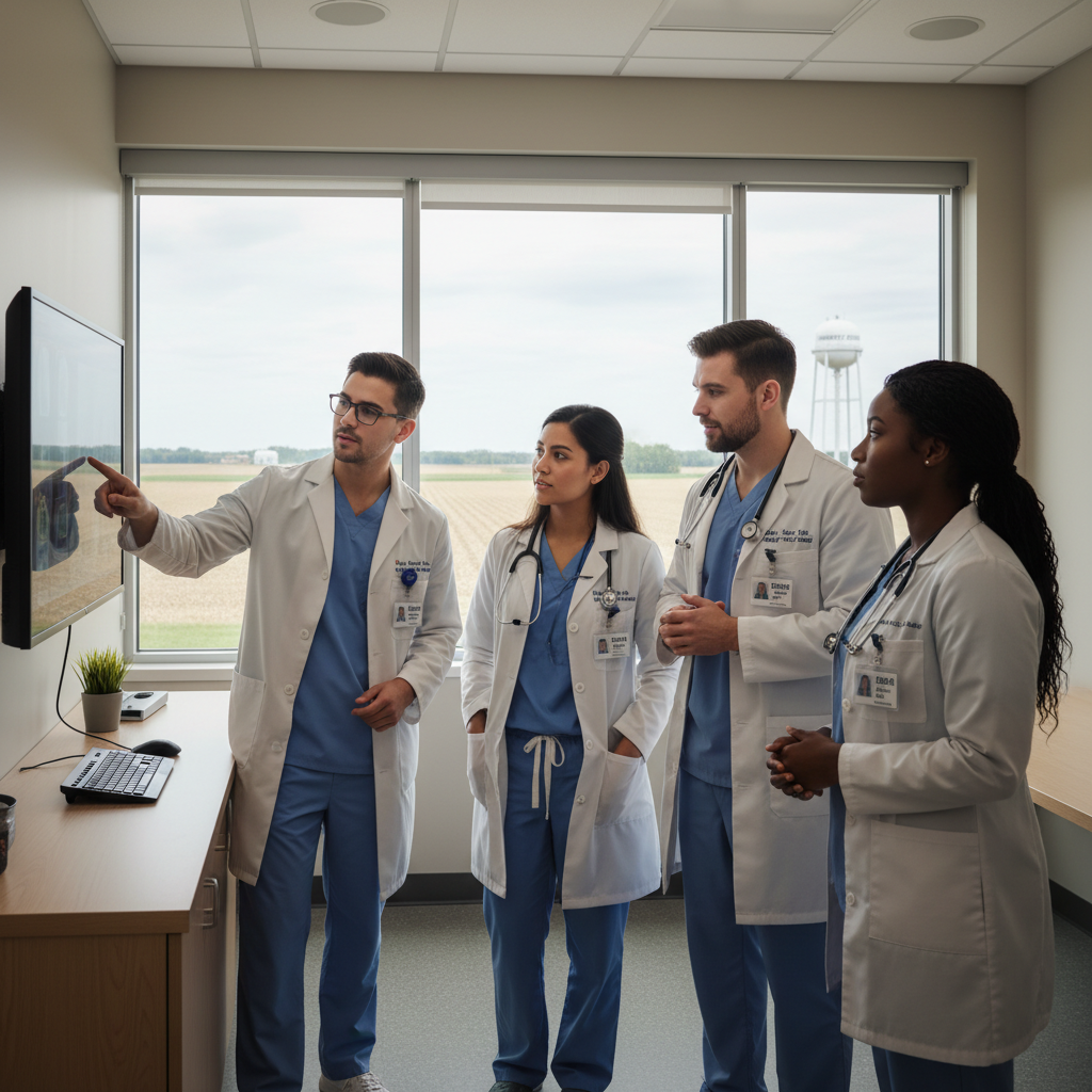 Rural Midwest teaching hospital training international medical graduates Rural Midwest teaching hospital training international medical graduates - non-US citizen IMG for H-1B Sponsorship Programs f