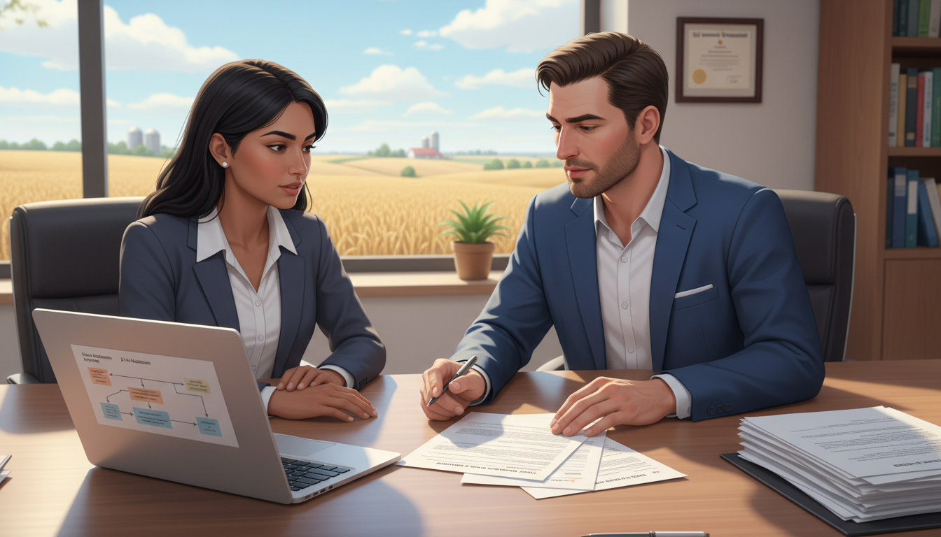 Residency program director in a rural Midwest hospital discussing visa options with an IMG applicant - non-US citizen IMG for