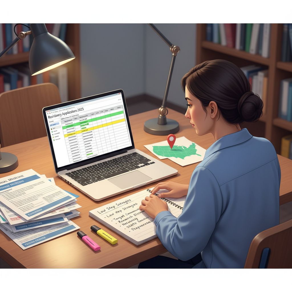 International medical graduate planning residency application strategy - non-US citizen IMG for Low Step Score Strategies for