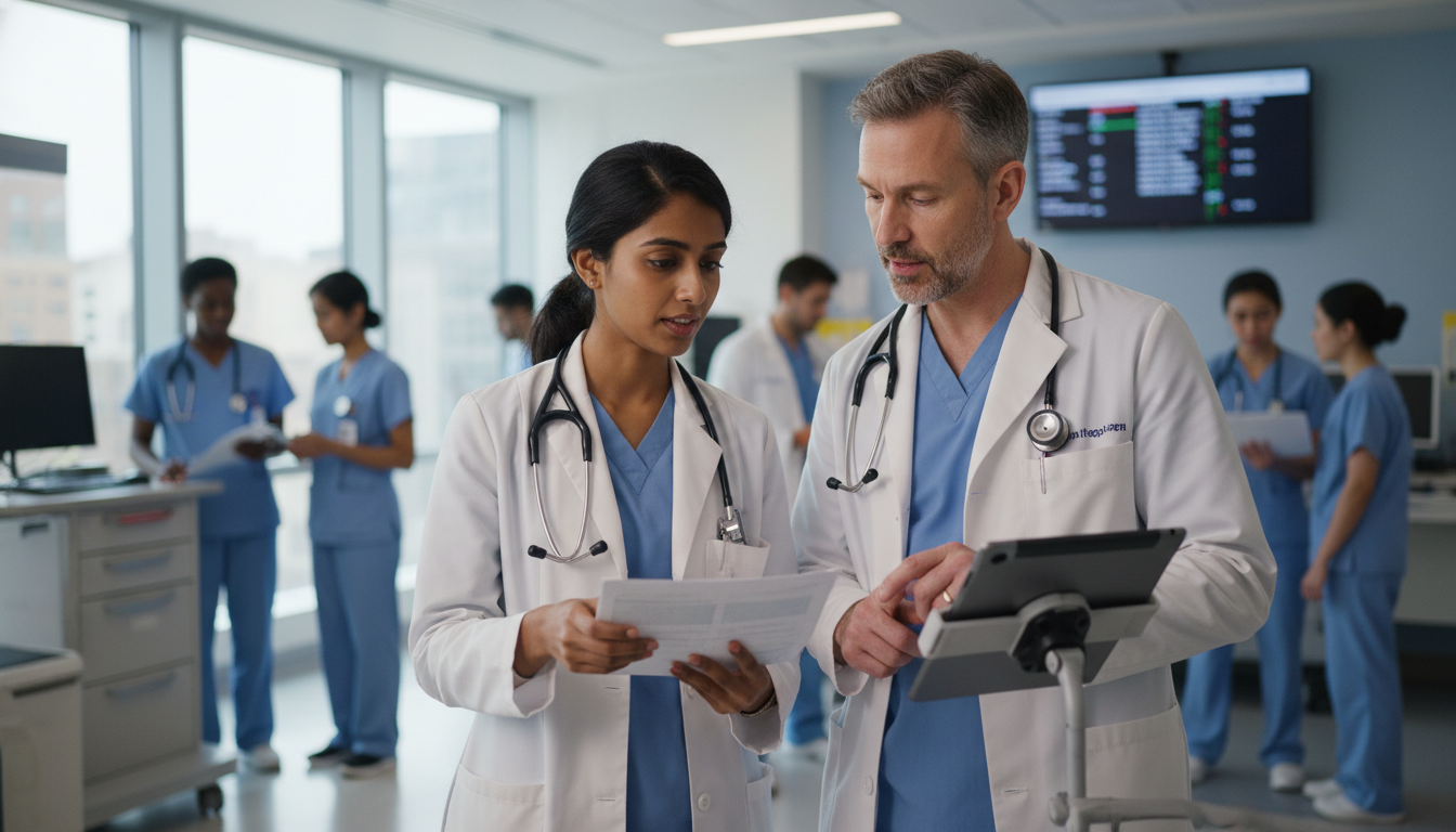 Resident physician working with attending in a New York hospital - non-US citizen IMG for Low Step Score Strategies for Non-U