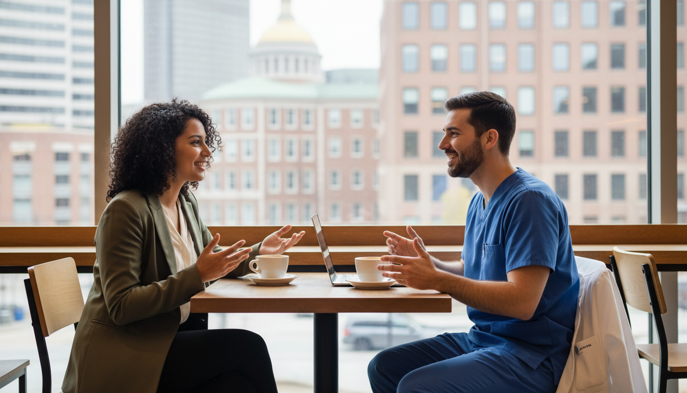 US citizen IMG networking with a Boston resident physician US citizen IMG networking with a Boston resident physician - US citizen IMG for Low Step Score Strategies for US Citizen IMG