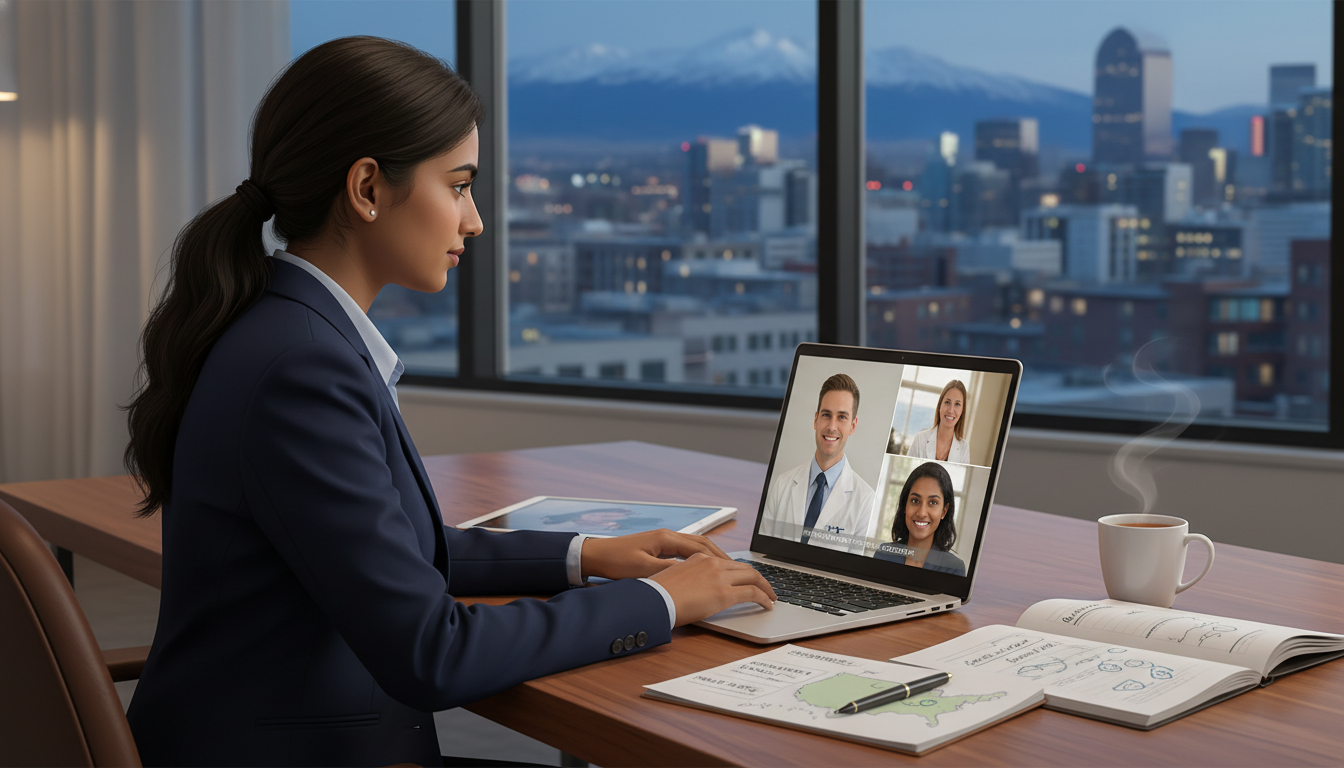 US citizen IMG on virtual residency interview discussing geographic preferences US citizen IMG on virtual residency interview discussing geographic preferences - US citizen IMG for Geographic Flexibility f