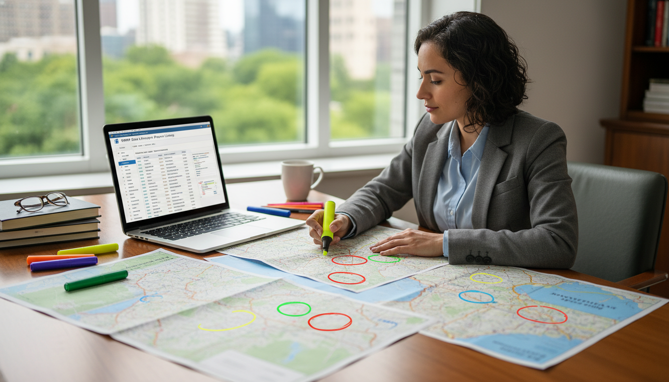 Medical residency applicant mapping geographic preferences for DMV and surrounding regions Medical residency applicant mapping geographic preferences for DMV and surrounding regions - US citizen IMG for Geographic Fl