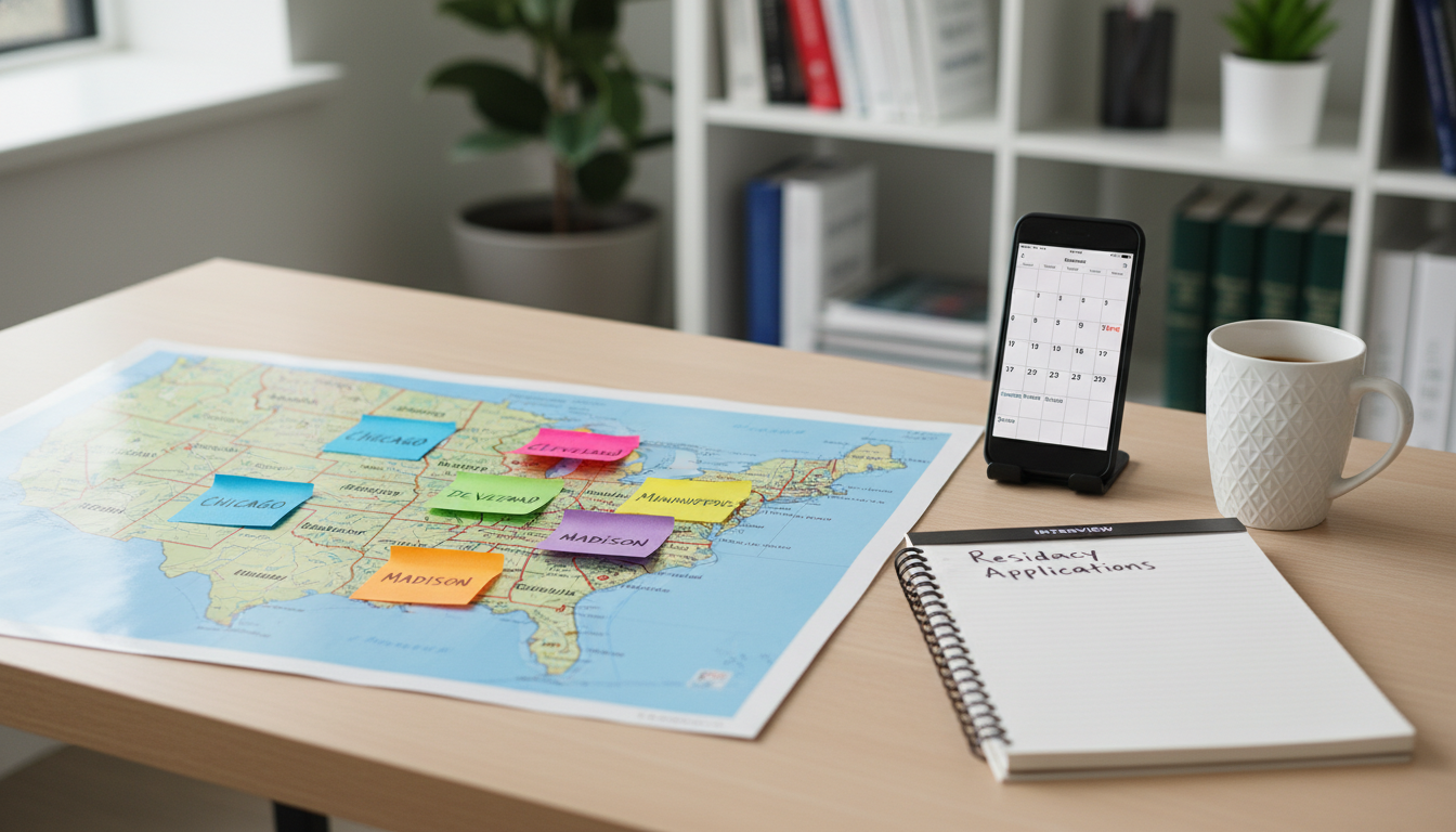 Map planning for Great Lakes residency programs Map planning for Great Lakes residency programs - US citizen IMG for Geographic Flexibility for US Citizen IMG in Great Lakes