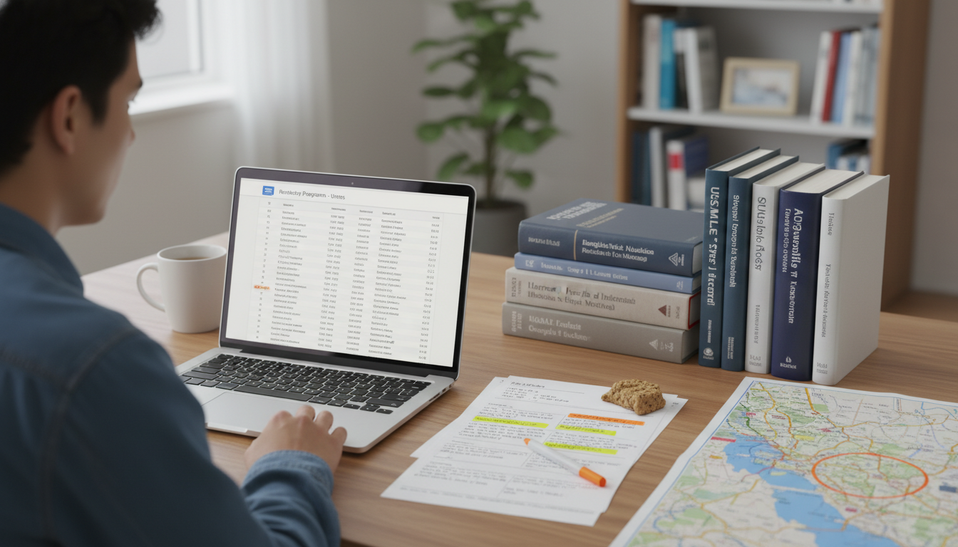 Medical graduate reviewing Los Angeles residency program options - US citizen IMG for Low Step Score Strategies for US Citize