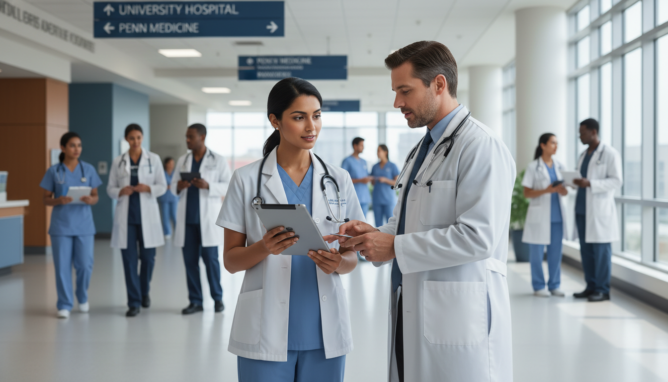 US citizen IMG on clinical rotation in a Philadelphia hospital - US citizen IMG for Low Step Score Strategies for US Citizen