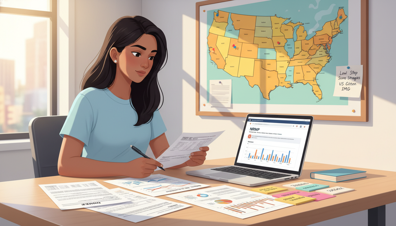US citizen IMG evaluating residency competitiveness and specialty options - US citizen IMG for Low Step Score Strategies for