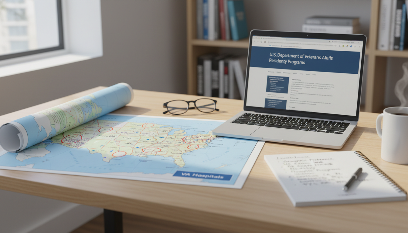 Map of the United States highlighting regions with major VA medical centers Map of the United States highlighting regions with major VA medical centers - US citizen IMG for Geographic Flexibility for U