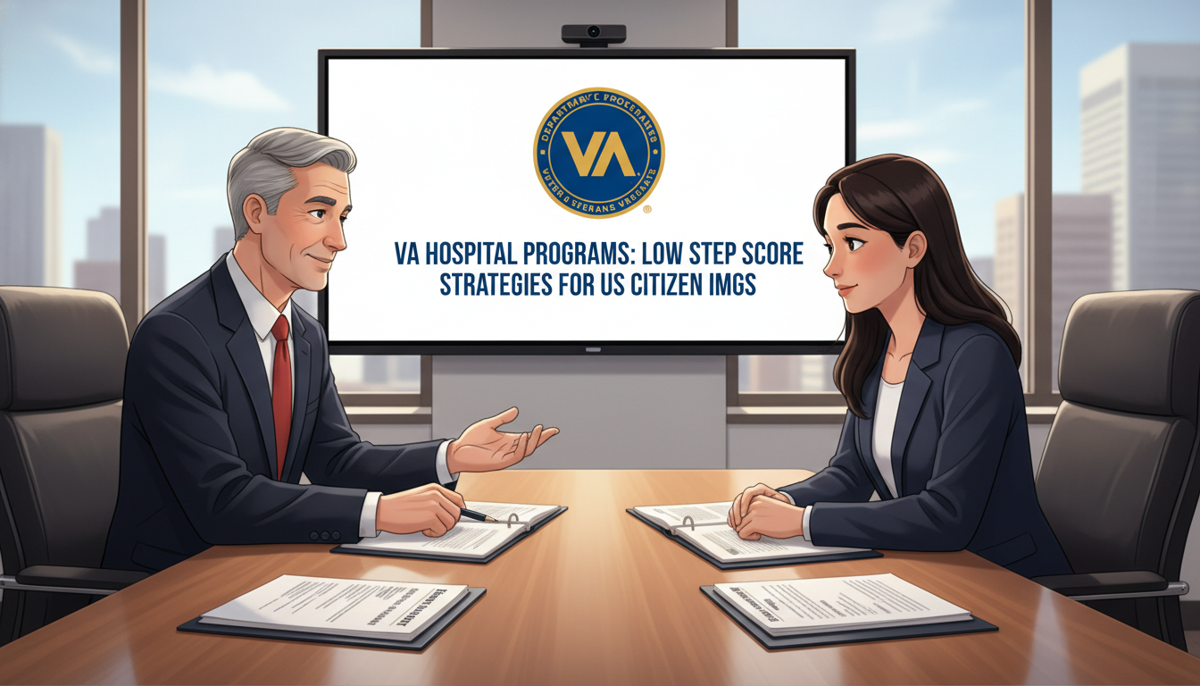 Residency interview at VA-affiliated hospital - US citizen IMG for Low Step Score Strategies for US Citizen IMG in VA Hospita