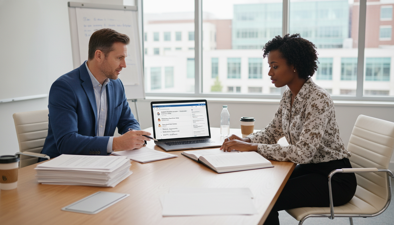 Medical residency interview and pre-match communication concept - Caribbean medical school residency for Pre-Match Communicat