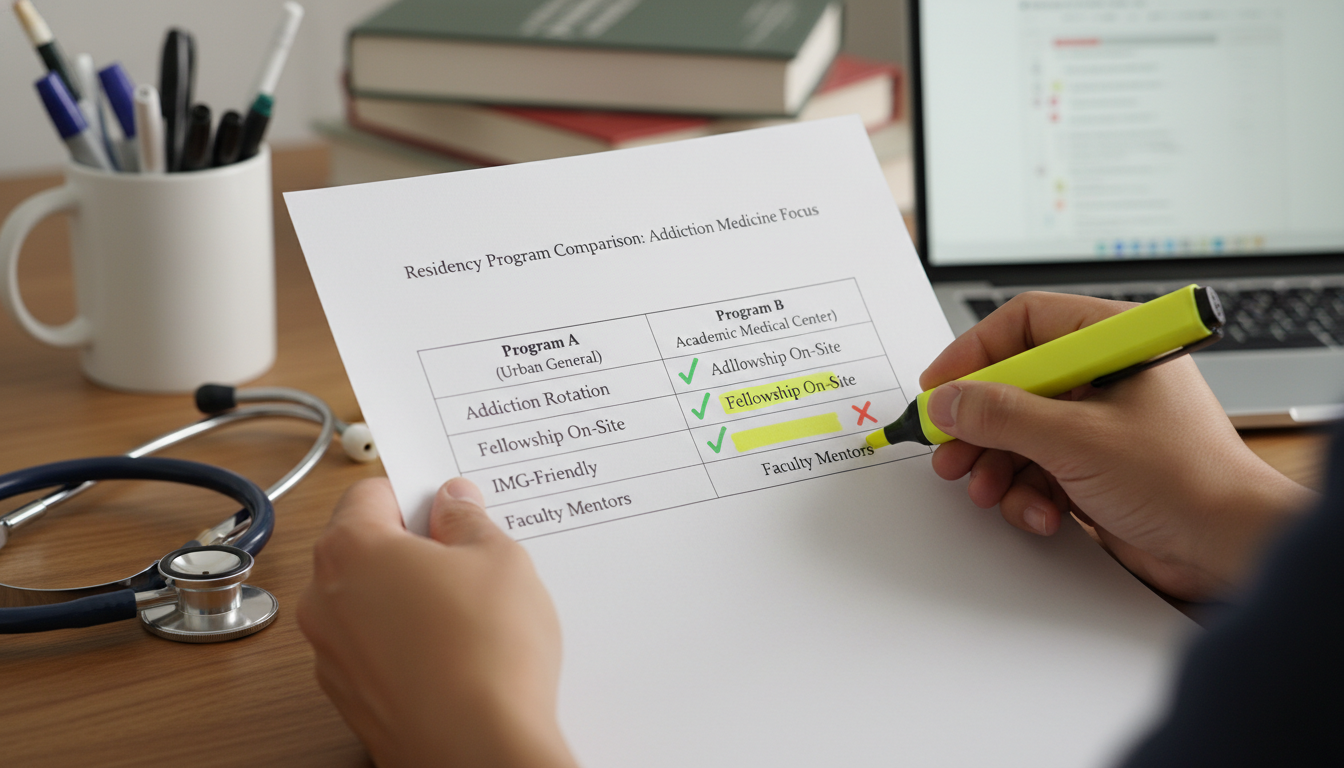 Residency program comparison chart with addiction medicine focus Residency program comparison chart with addiction medicine focus - Caribbean medical school residency for How to Research Pro