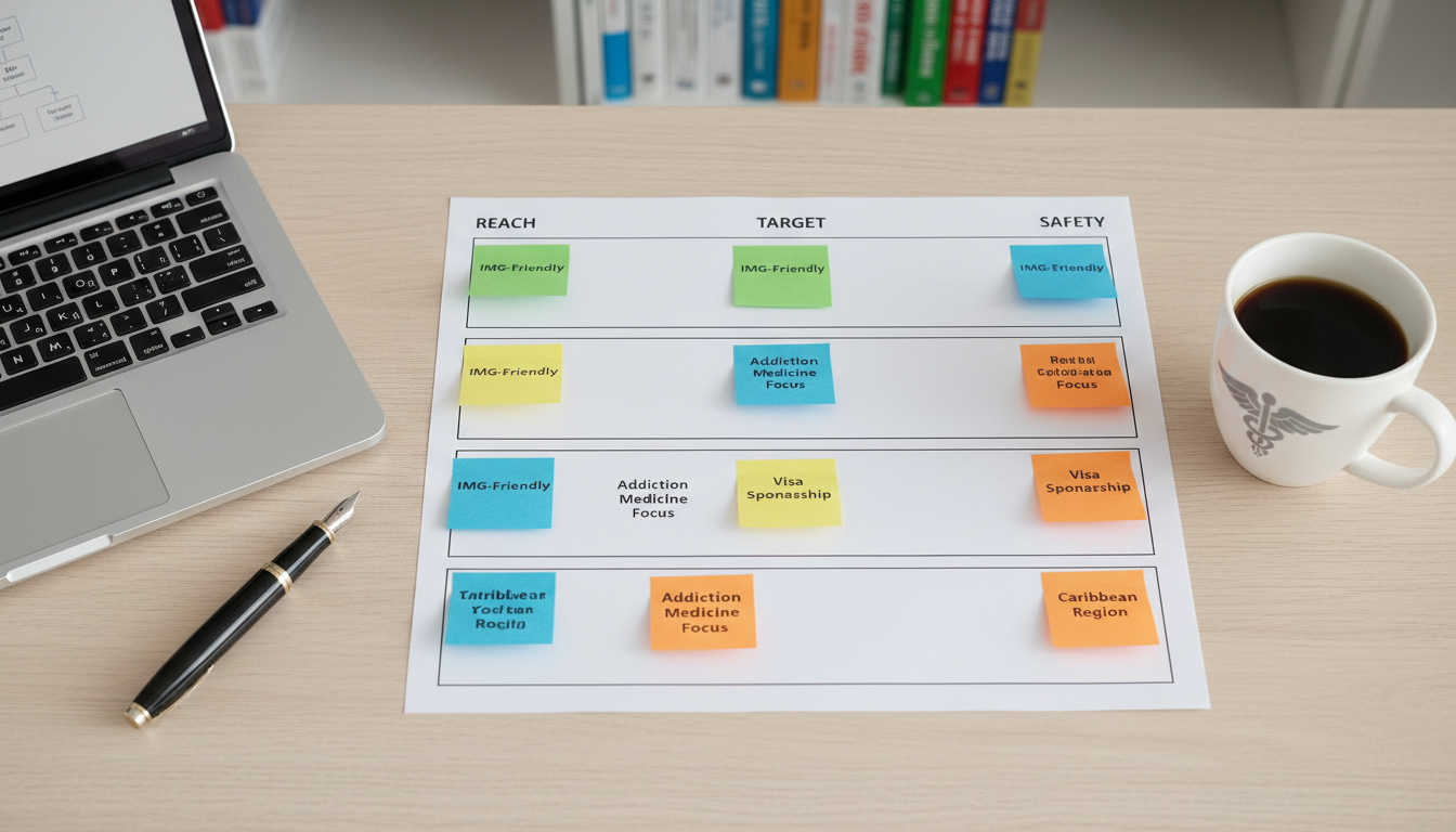 Residency program tiers for addiction medicine focused Caribbean IMG - Caribbean medical school residency for Program Selecti