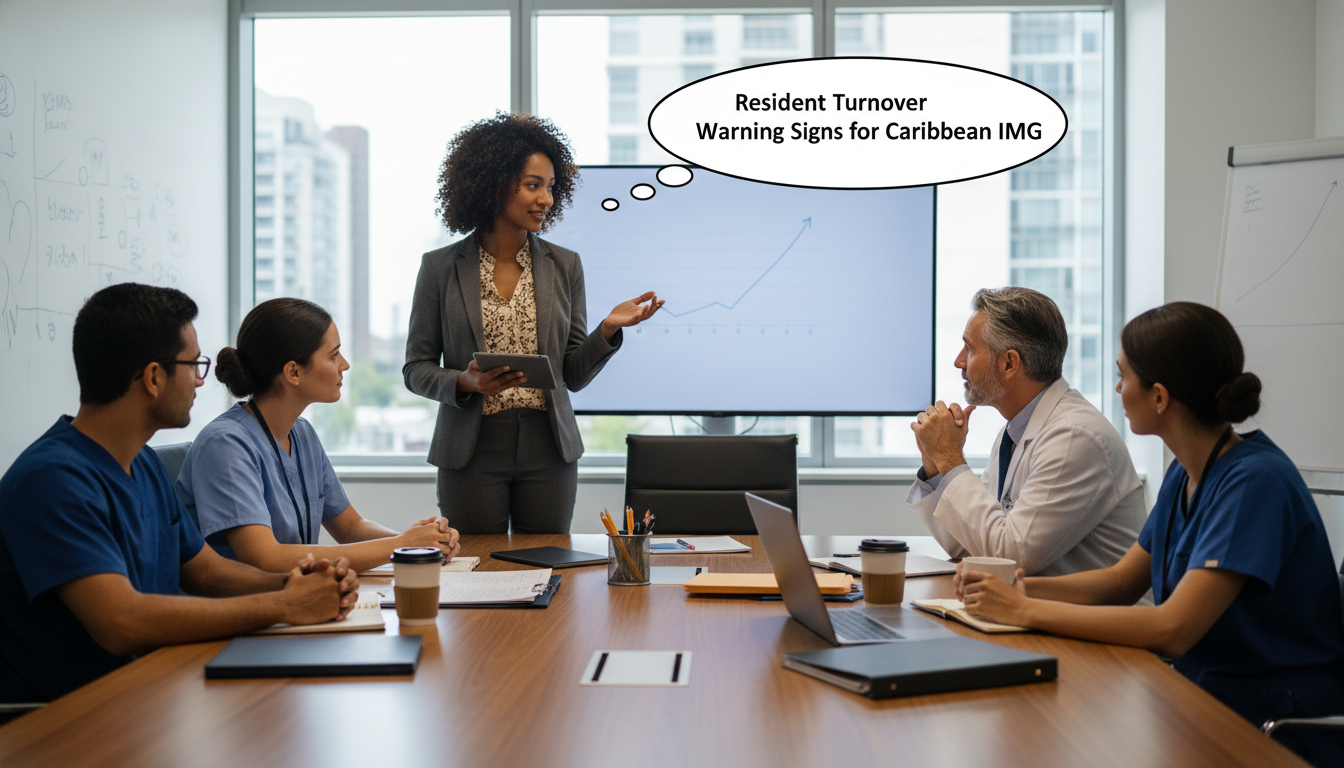 Residency interview group session with candidate asking questions Residency interview group session with candidate asking questions - Caribbean medical school residency for Resident Turnover