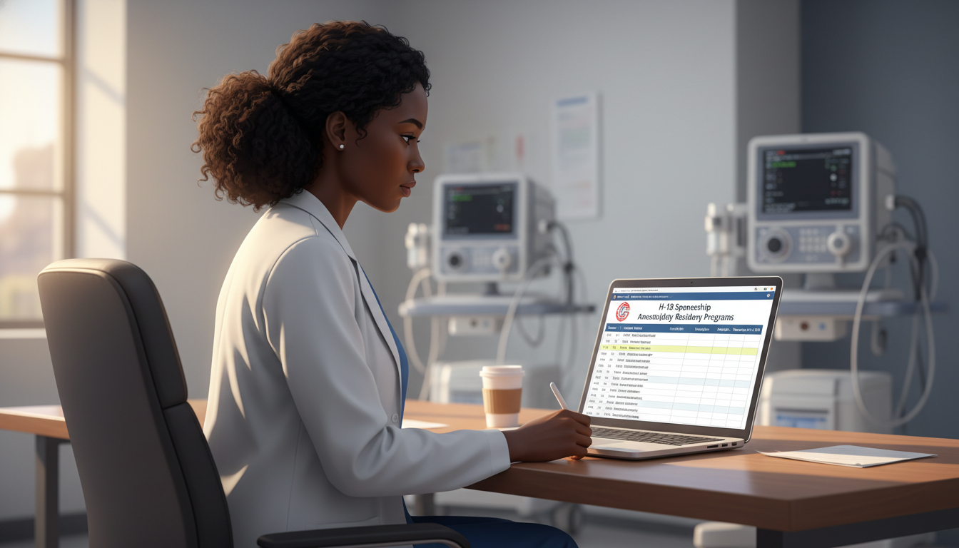 Essential Guide to H-1B Sponsorship for Caribbean IMGs in Anesthesiology