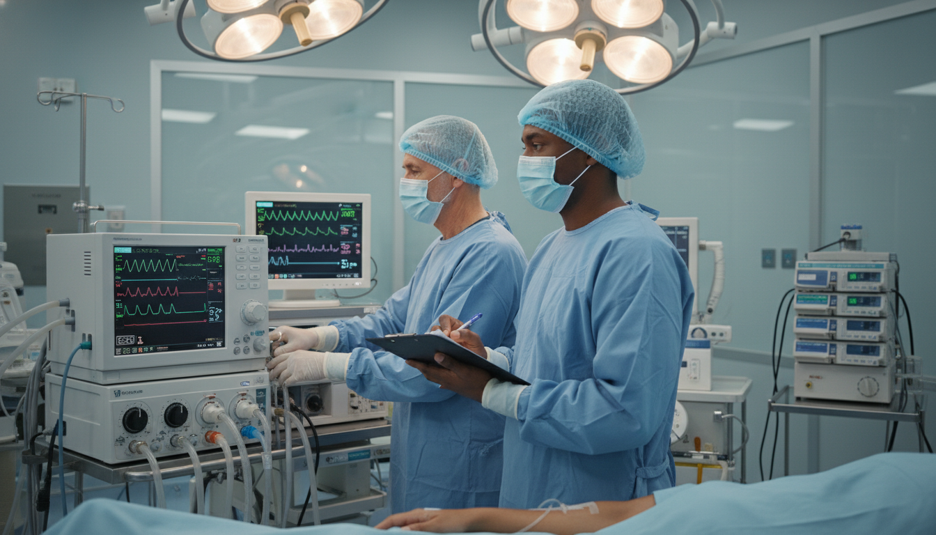 Caribbean IMG in operating room during anesthesiology rotation Caribbean IMG in operating room during anesthesiology rotation - Caribbean medical school residency for Addressing Red Flags