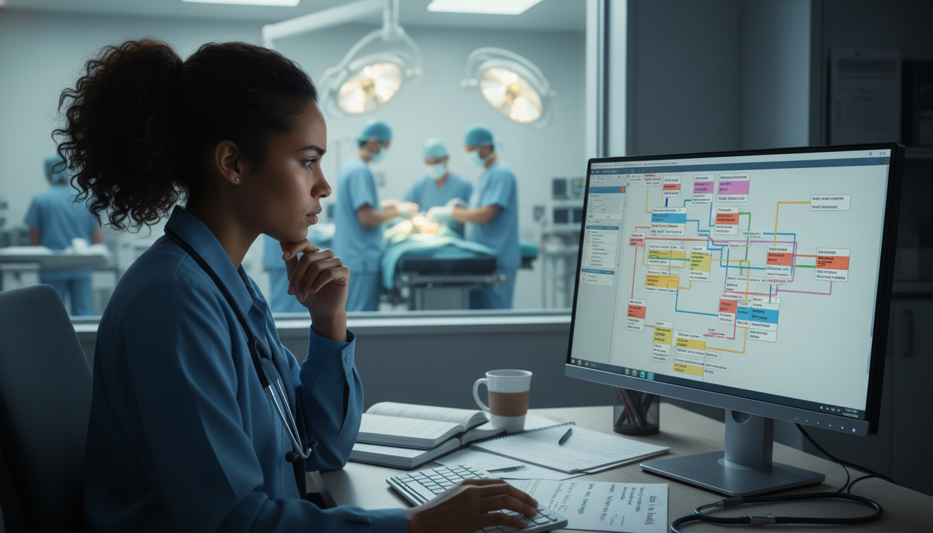 Anesthesiology resident reviewing call schedule and workload Anesthesiology resident reviewing call schedule and workload - Caribbean medical school residency for Resident Turnover Warni