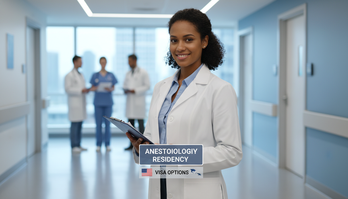 Essential Visa Guide for Caribbean IMGs Pursuing Anesthesiology Residency