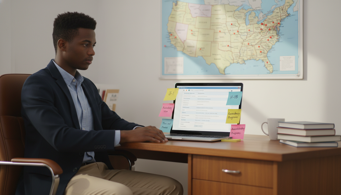 Caribbean IMG anesthesiology applicant planning ERAS strategy with visa considerations Caribbean IMG anesthesiology applicant planning ERAS strategy with visa considerations - Caribbean medical school residency f