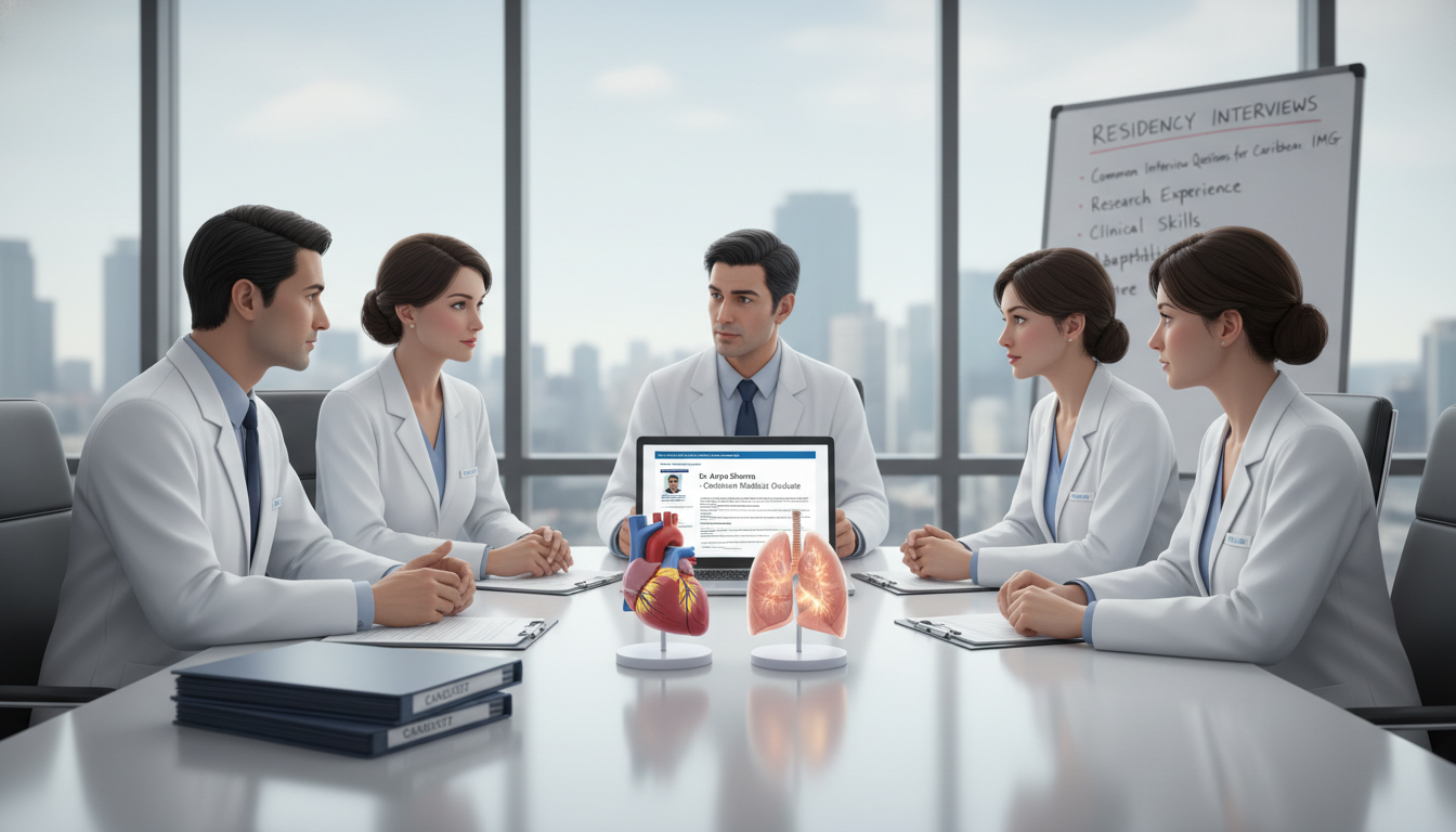 Cardiothoracic surgery residency interview panel discussing candidate - Caribbean medical school residency for Common Intervi