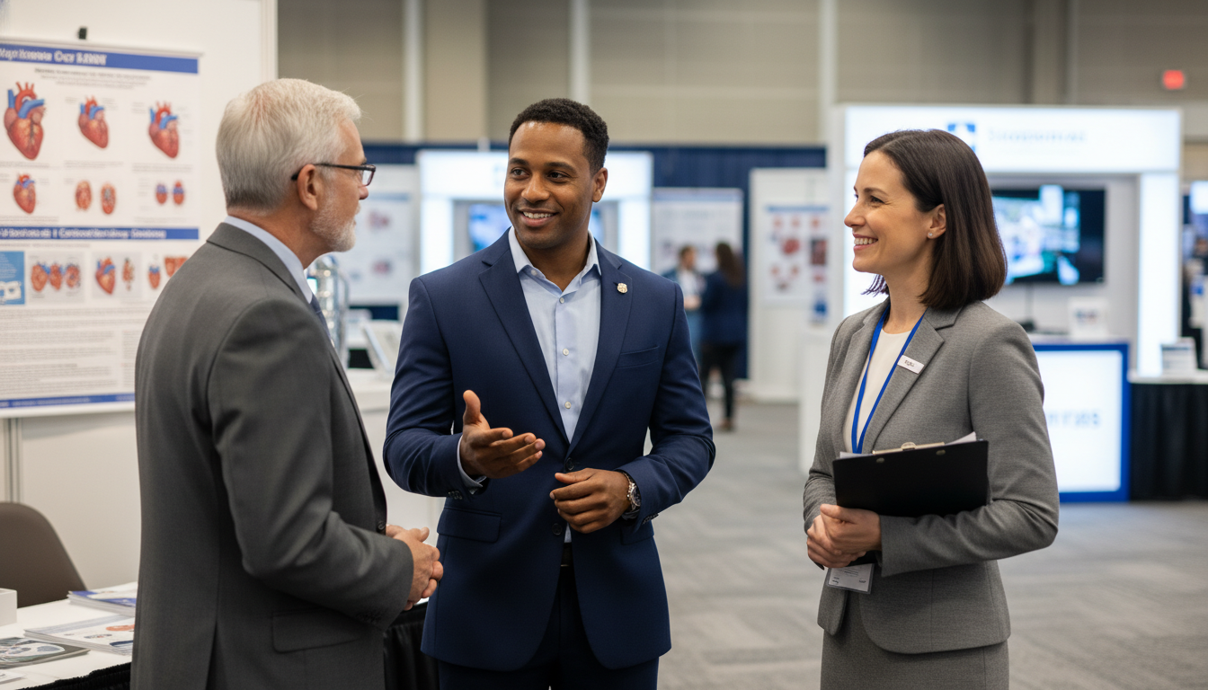 Cardiothoracic surgery fellow networking at a national conference - Caribbean medical school residency for Job Search Timing