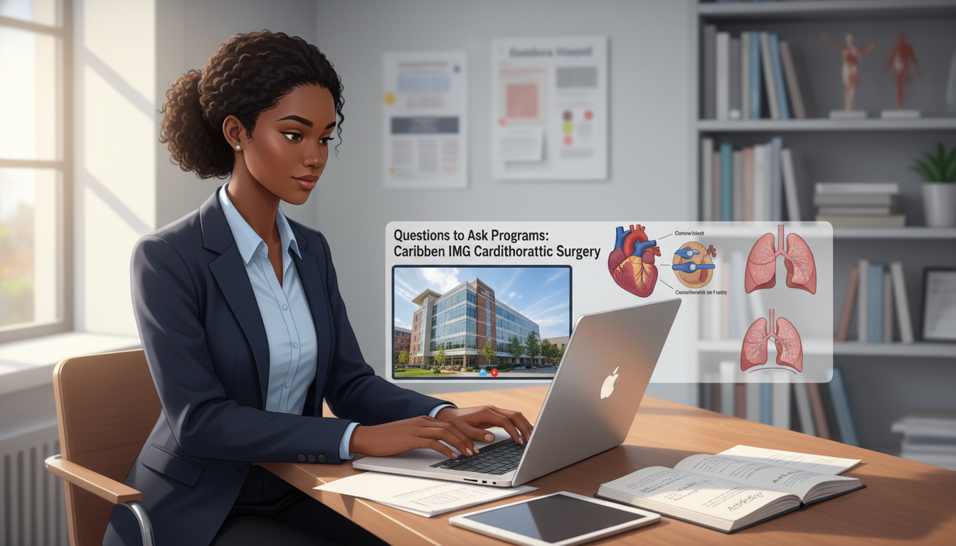 Essential Questions Caribbean IMGs Should Ask for Cardiothoracic Surgery Residency