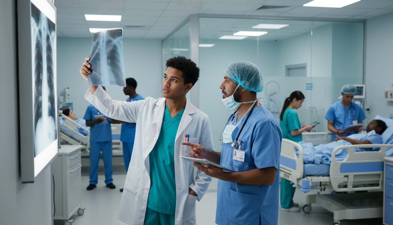 Caribbean IMG on surgery rotation engaging with cardiothoracic team Caribbean IMG on surgery rotation engaging with cardiothoracic team - Caribbean medical school residency for Step Score Strat