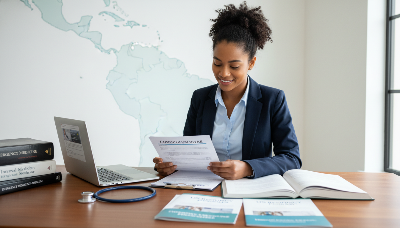 Ultimate Guide to Building a Residency CV for Caribbean IMGs in EM-IM