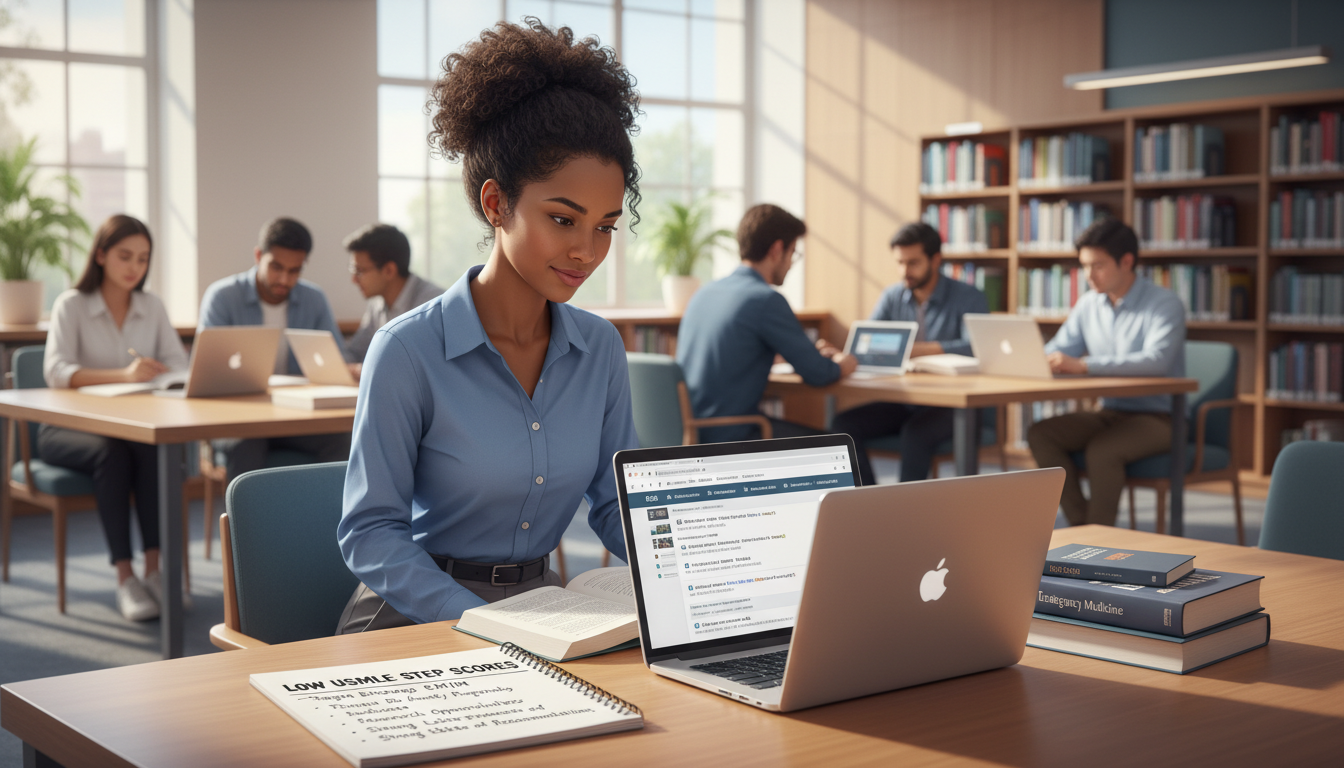 Essential Strategies for Caribbean IMGs with Low Step Scores in EM-IM Residency