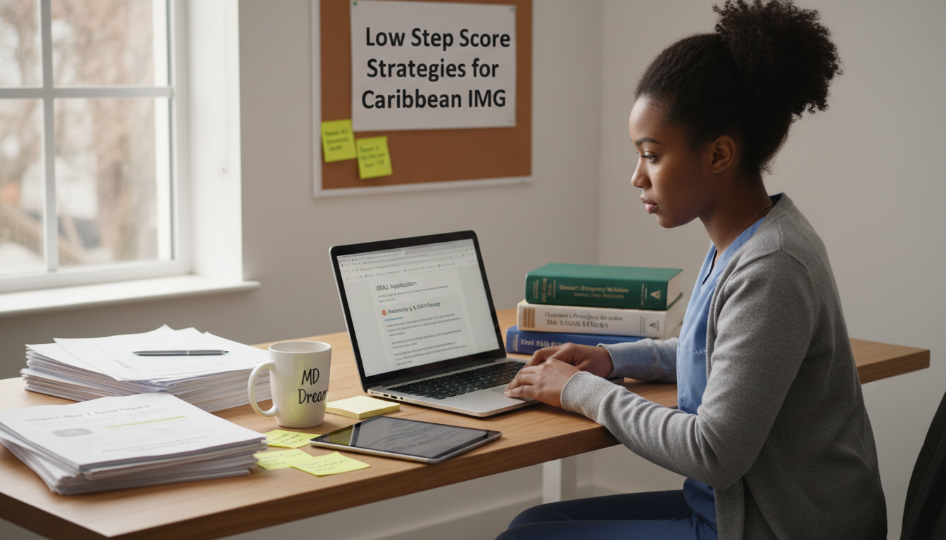 Caribbean IMG working on residency application strategy - Caribbean medical school residency for Low Step Score Strategies fo