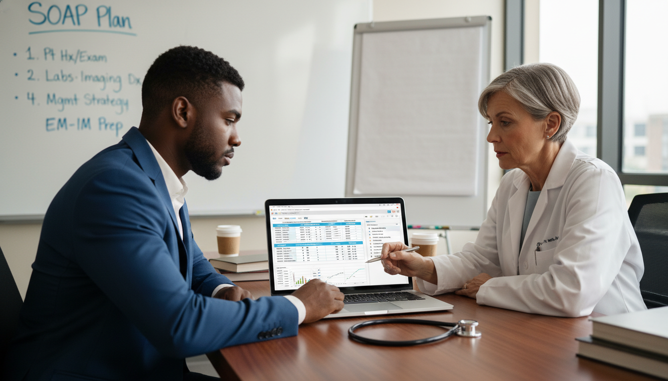 Caribbean IMG planning SOAP strategy with mentor - Caribbean medical school residency for SOAP Preparation for Caribbean IMG