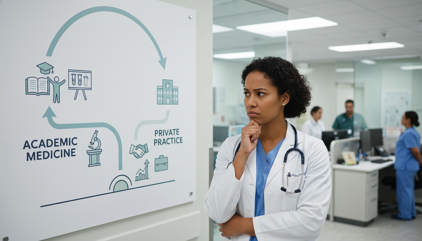 Choosing Between Academic and Private Practice: A Guide for Caribbean IMGs in EM