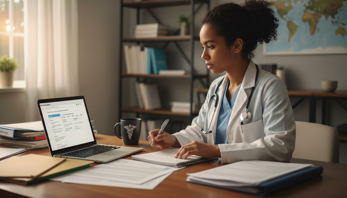 Medical student preparing ERAS application and letters of recommendation Medical student preparing ERAS application and letters of recommendation - Caribbean medical school residency for Letters of