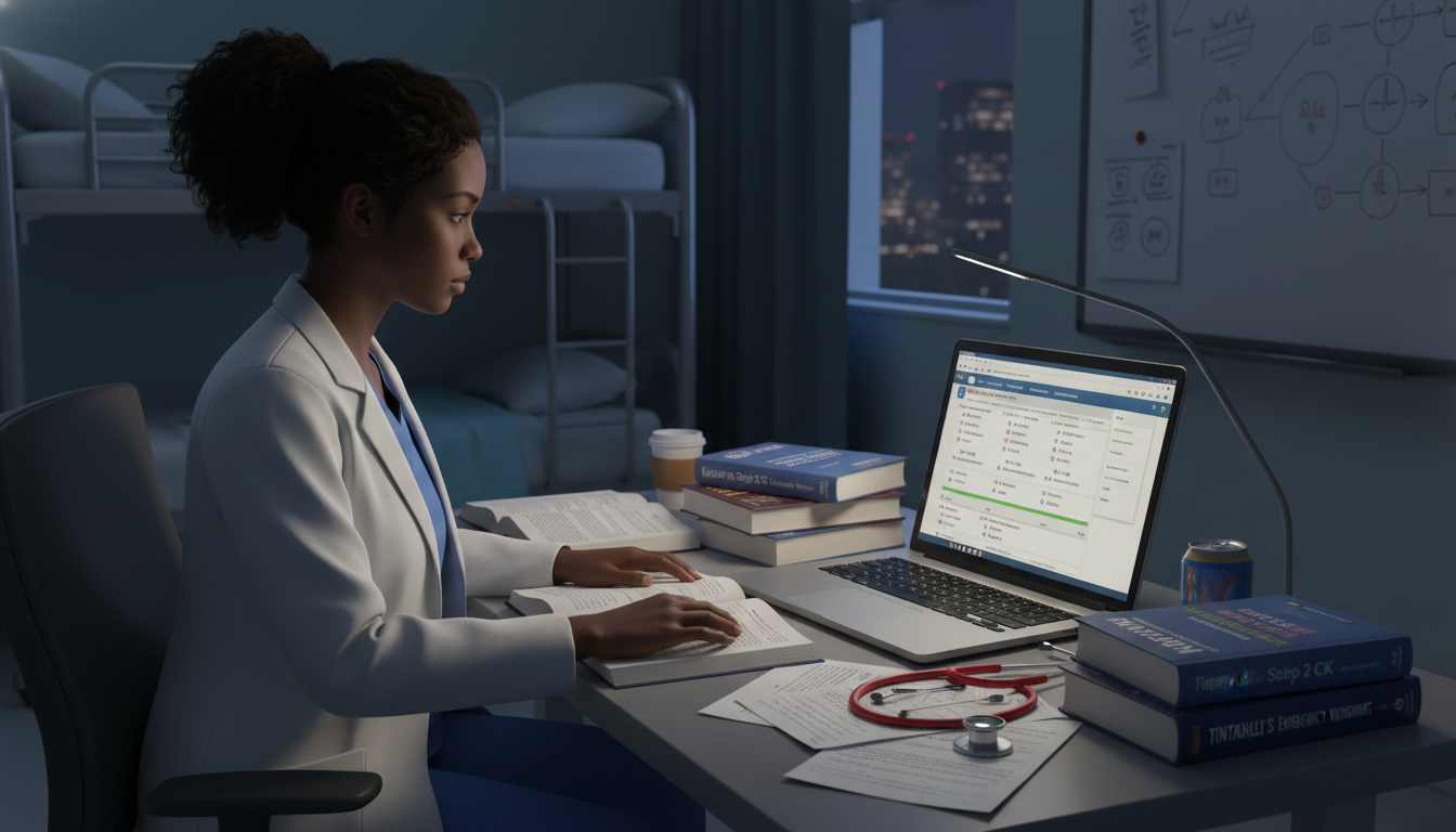 Medical student using UWorld and question banks for Step 2 CK preparation Medical student using UWorld and question banks for Step 2 CK preparation - Caribbean medical school residency for USMLE Step