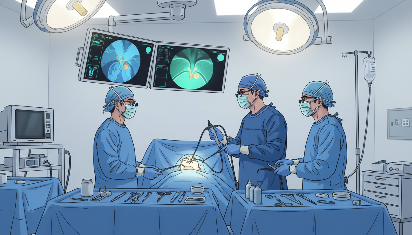 Caribbean IMG working with ENT team in operating room Caribbean IMG working with ENT team in operating room - Caribbean medical school residency for Away Rotation Strategy for Car