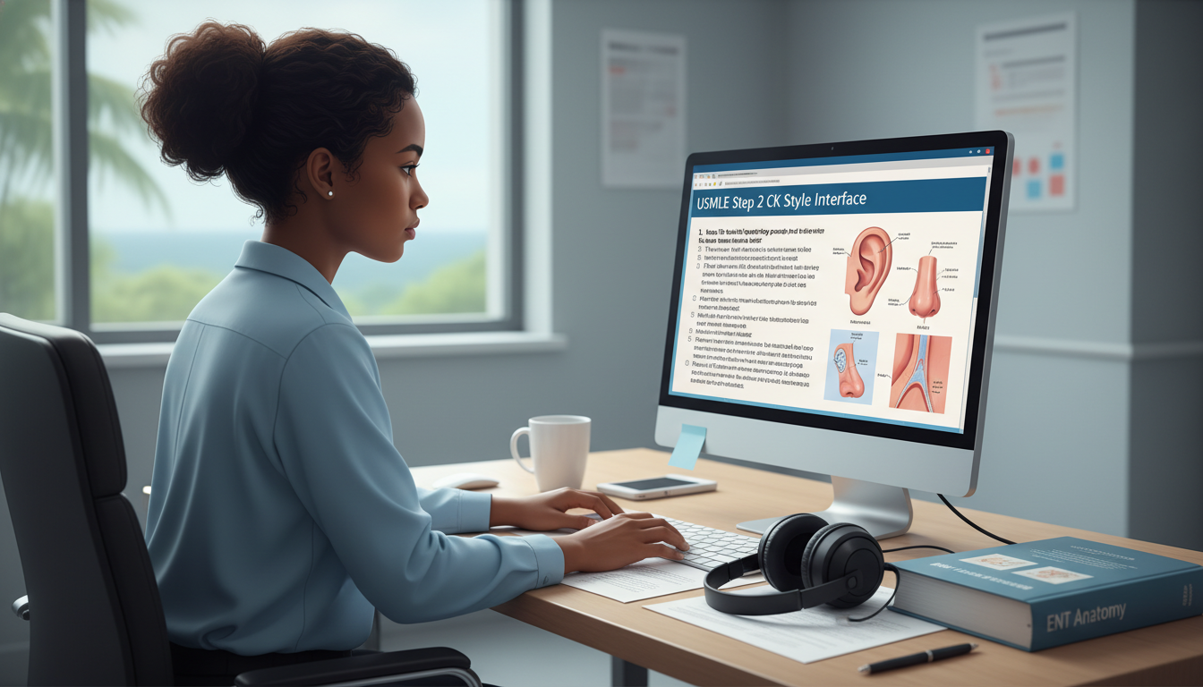 Caribbean IMG taking a USMLE Step 2 CK practice exam Caribbean IMG taking a USMLE Step 2 CK practice exam - Caribbean medical school residency for USMLE Step 2 CK Preparation for