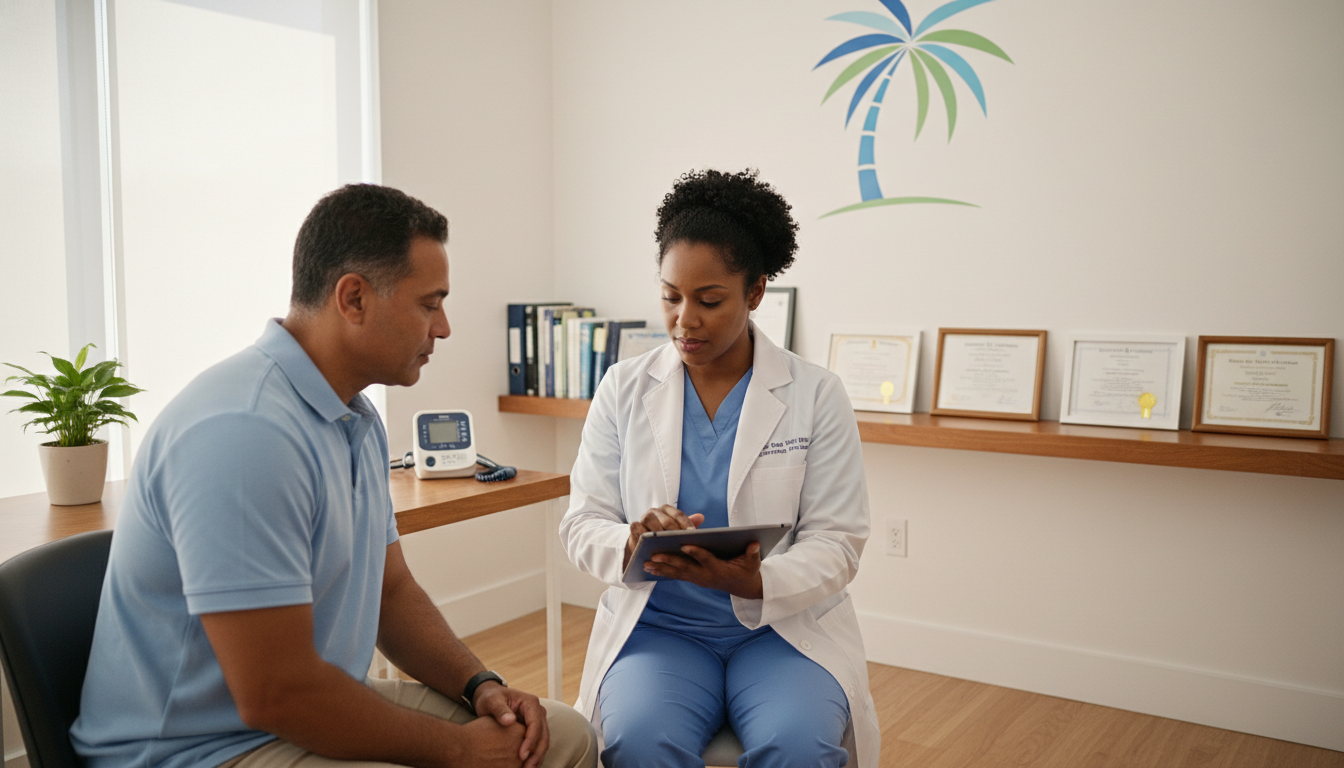Family medicine physician in a private practice clinic setting Family medicine physician in a private practice clinic setting - Caribbean medical school residency for Academic vs Private P
